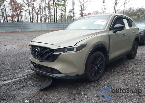 2025 Mazda Cx-5 2.5 Carbon Turbo from USA, damaged, VIN JM3KFBAY8S0631290